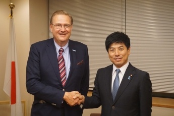 ディクタス国連ボランティア計画(UNV)事務局長による表敬